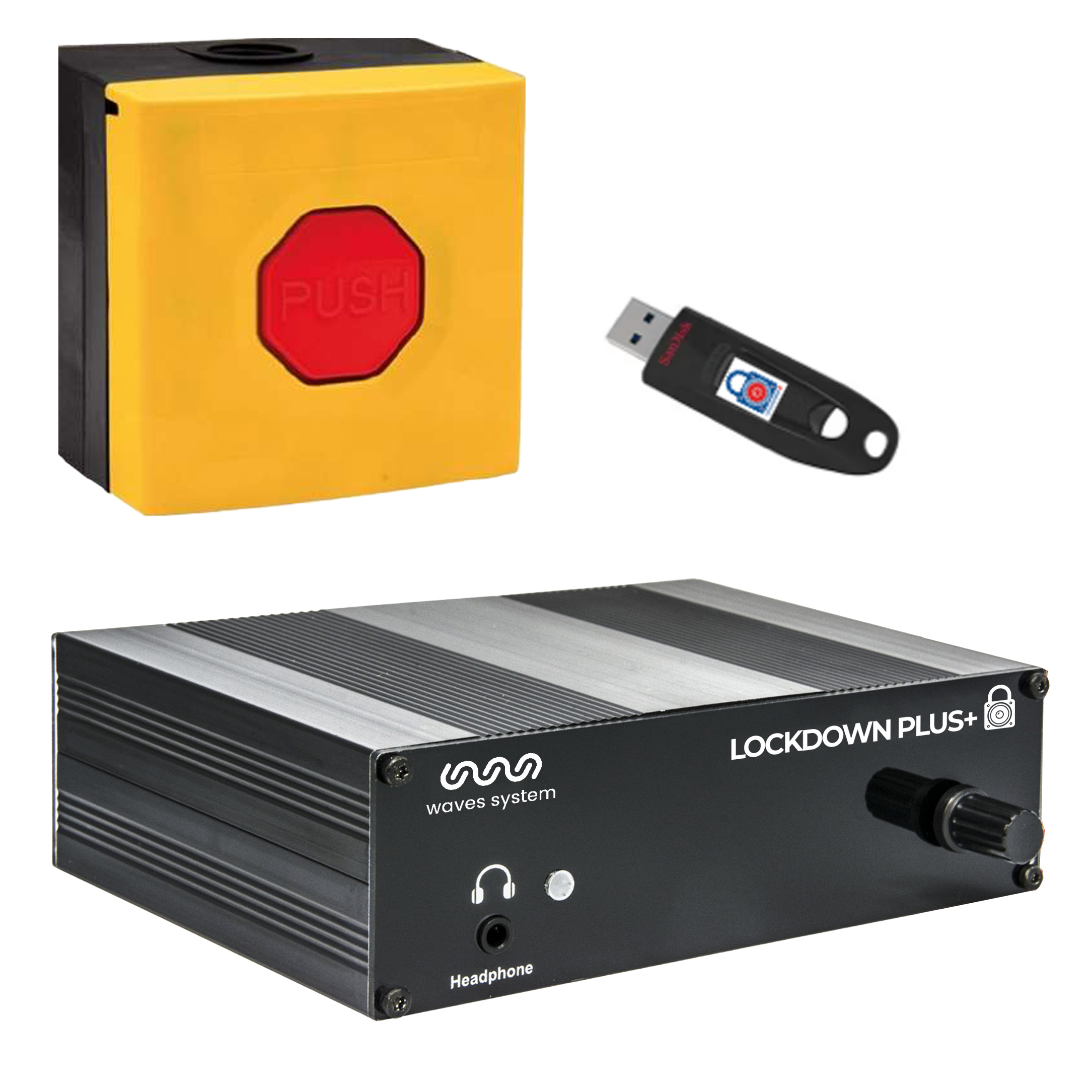 Commercial Audio Lockdown+ System